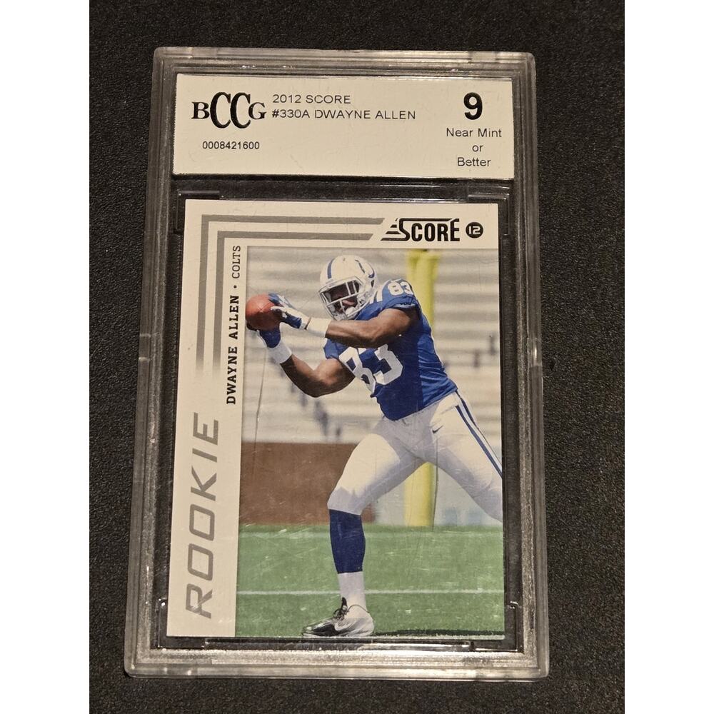 2012 Score #330 Dwayne Allen BCCG 9